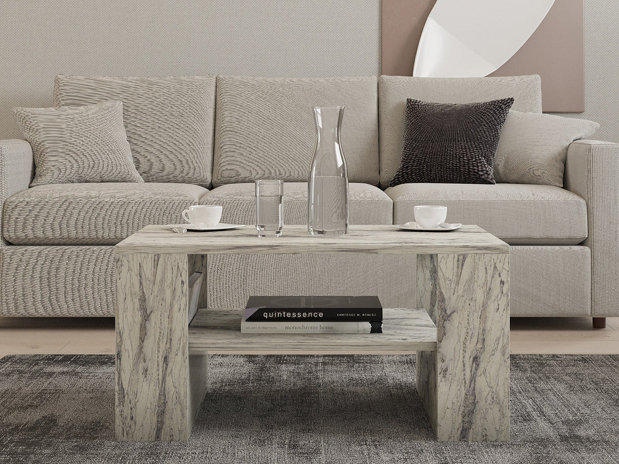 Măsuță de cafea Iris, Diverse culori, 80x50x40 cm - Freesia marble | SKU: 495SSE2112 | Măsuță de cafea Iris, 80x50x40 cm, varianta Freesia marble, produs pentru amenajarea locuinței, disponibil online în România la CasaMob