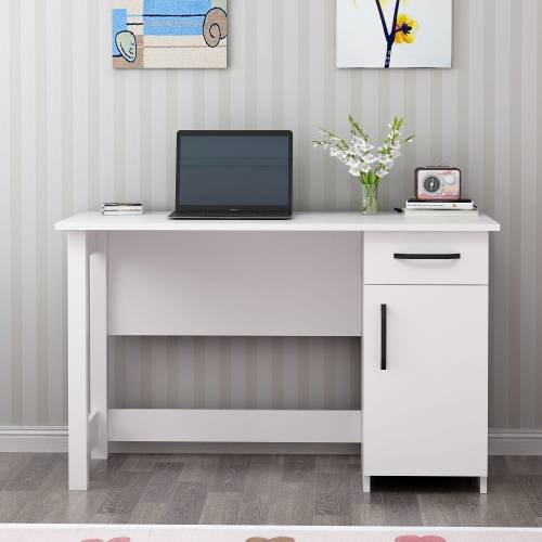 Birou natur, Diverse culori, 120x60x71 cm - Alb | SKU: 505CRL1106 | Birou natur, 120x60x71 cm, varianta Alb, produs pentru amenajarea locuinței, disponibil online în România la CasaMob