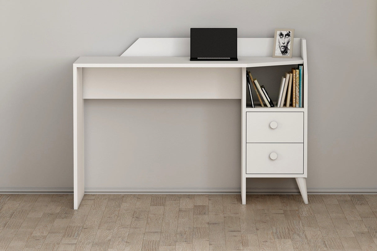 Birou Star, Diverse culori, 120x55x82 cm - Alb | SKU: 505CRL1110 | Birou Star, 120x55x82 cm, varianta Alb, produs pentru amenajarea locuinței, disponibil online în România la CasaMob