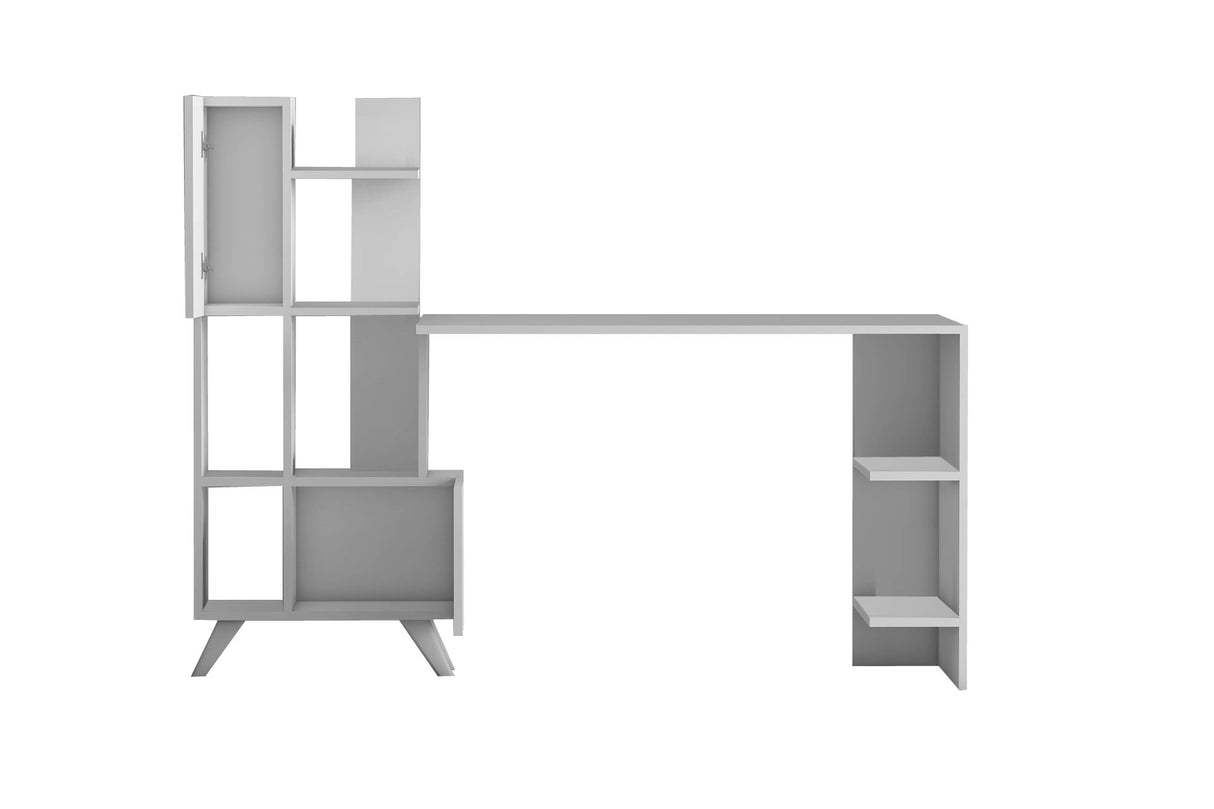Birou Alis, Alb, 120x60x73 cm