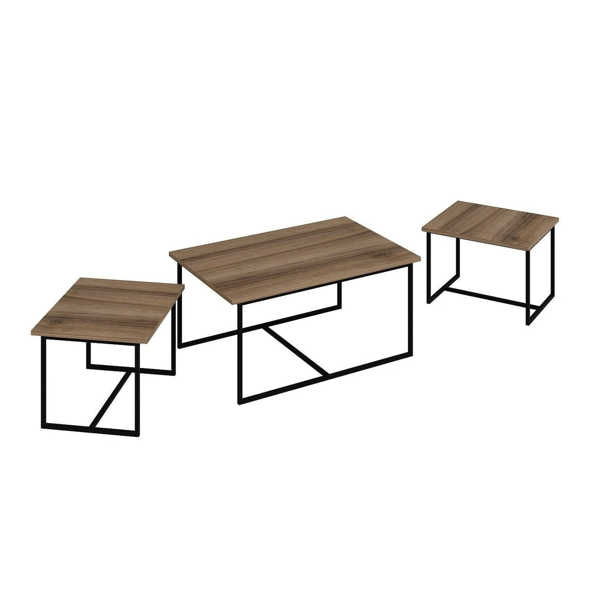 Masuta de Cafea Levada - Walnut, Nuc, 90x42x60 cm
