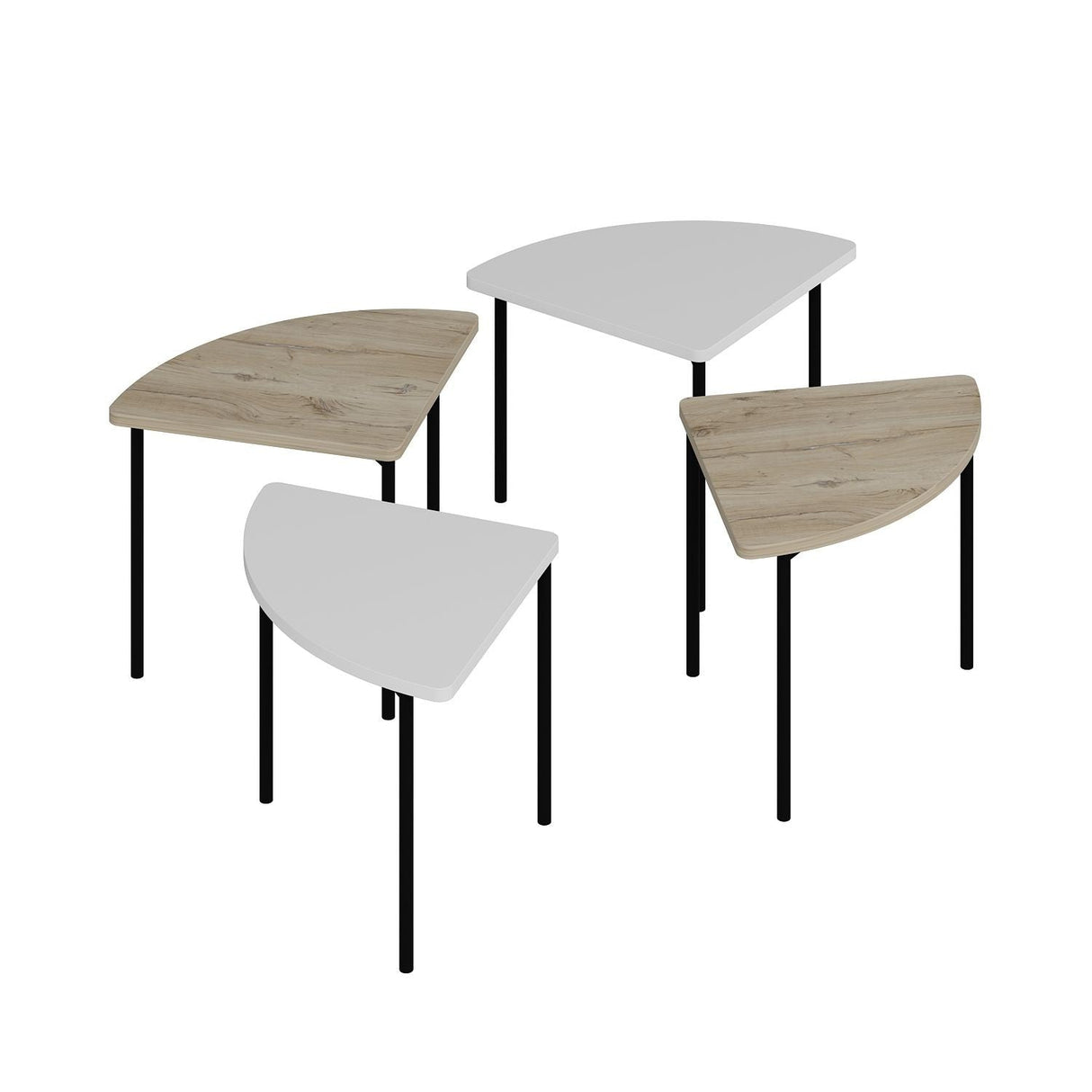 Mobila Emma 90x42 - Alb, SKU 506MNR1243