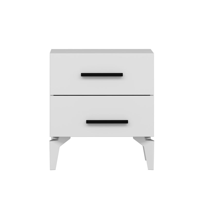 Noptieră Kale - 8856, Alb, 50x47x56 cm, SKU 506MNR1255, imagine 5