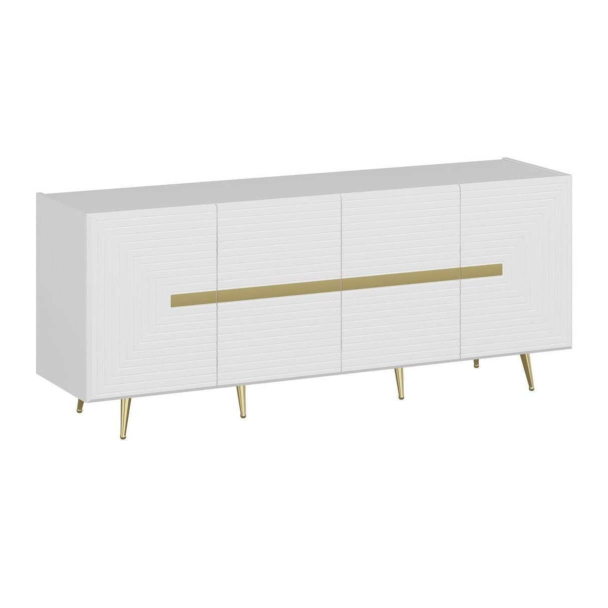 Comodă TV Jose, Diverse culori, Diverse dimensiuni - Alb - 180x47x75 cm | SKU: 506MNR1302 | Comodă TV Jose, varianta Alb - 180x47x75 cm, produs pentru amenajarea locuinței, disponibil online în România la CasaMob