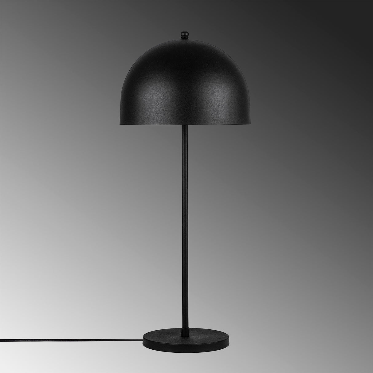 Veioză Can-NT-135, Negru, Ø24x58 cm