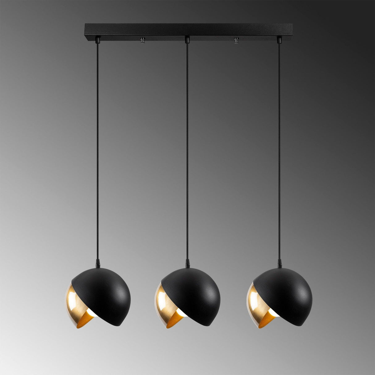 Lustra Glassa-8, Negru