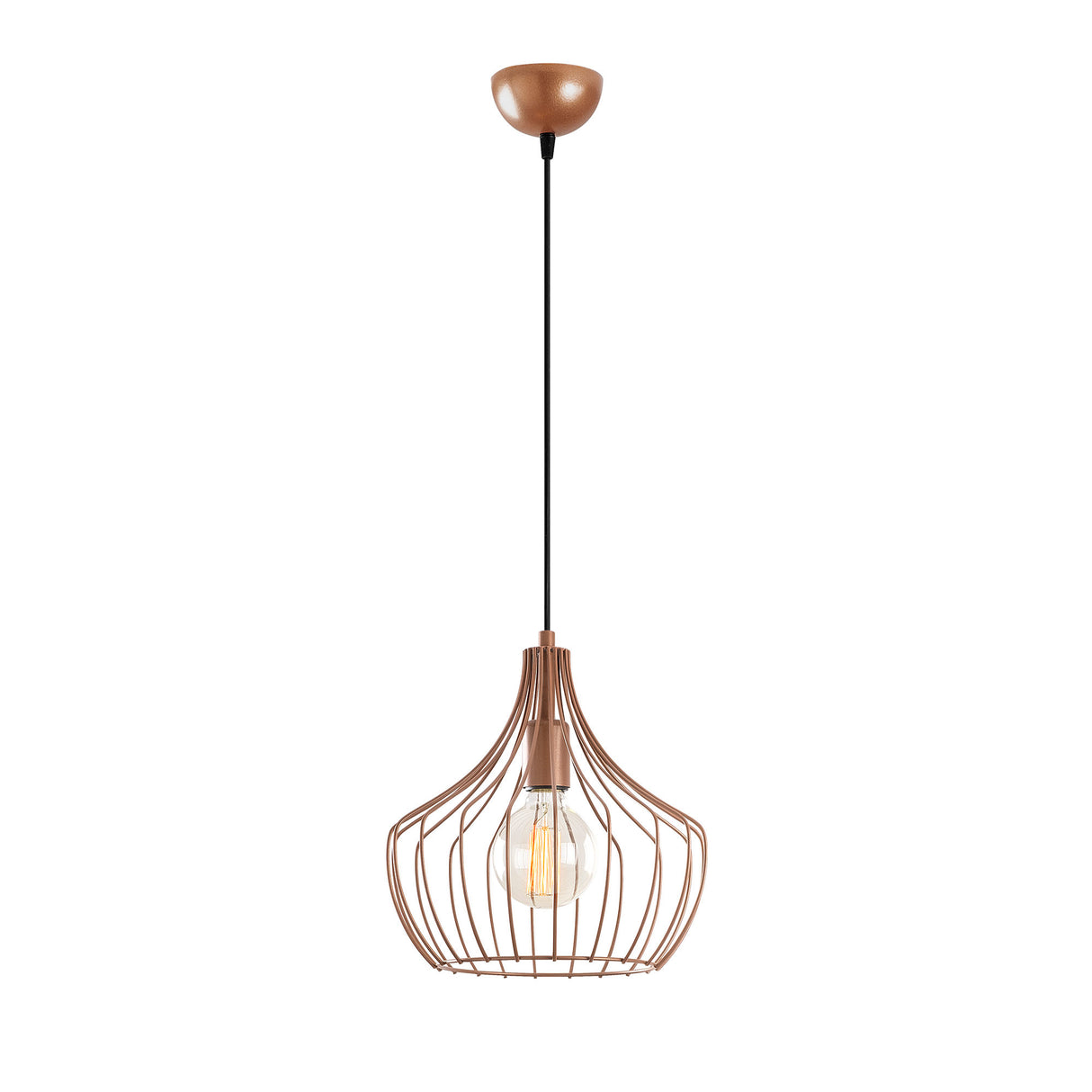 Lustră Mezopotamya - N-1278, Copper, Ø27x126 cm