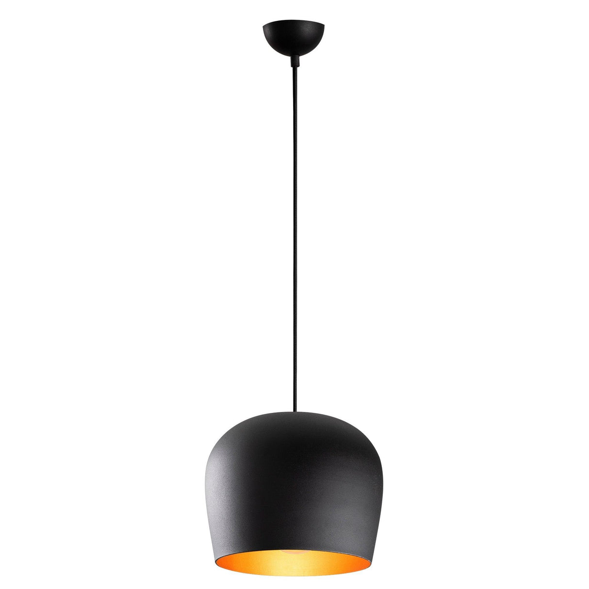 Lustră Berceste - N-1409, Negru, Ø23x114 cm