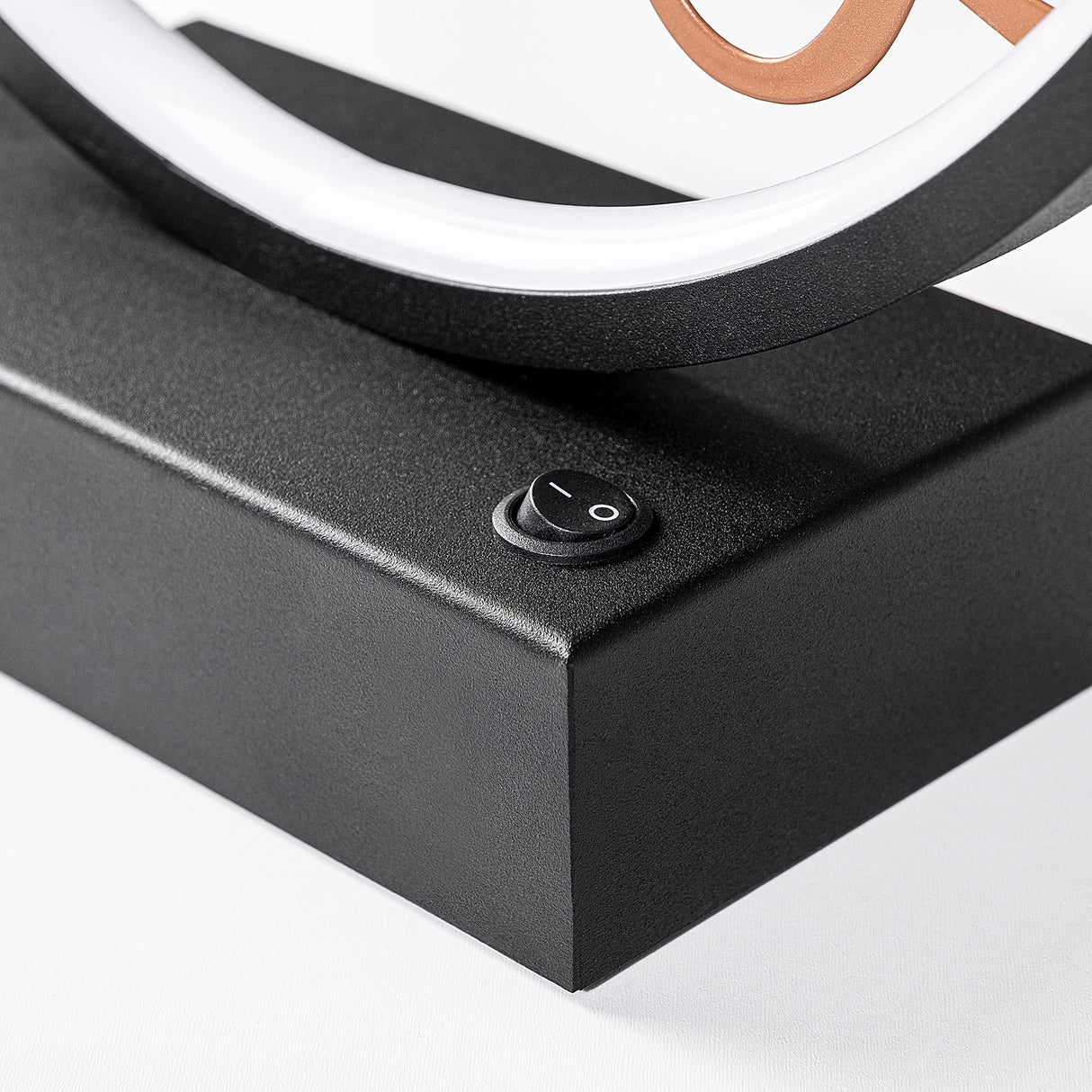 Veioză XMAS10, Alb - Auriu, Ø30x35 cm