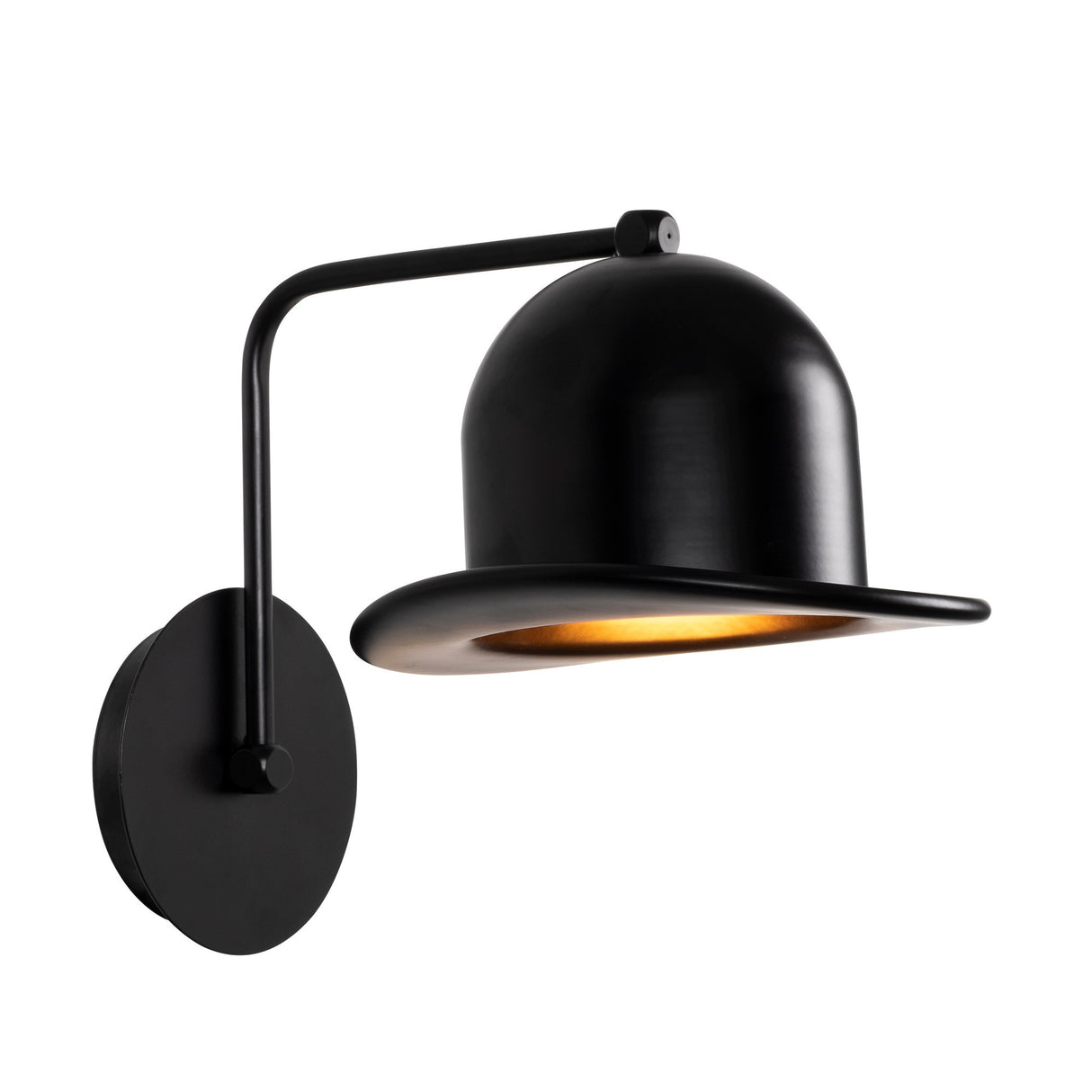 Aplică de perete Fötr Sivani - MR-324, Negru, Ø19x28 cm