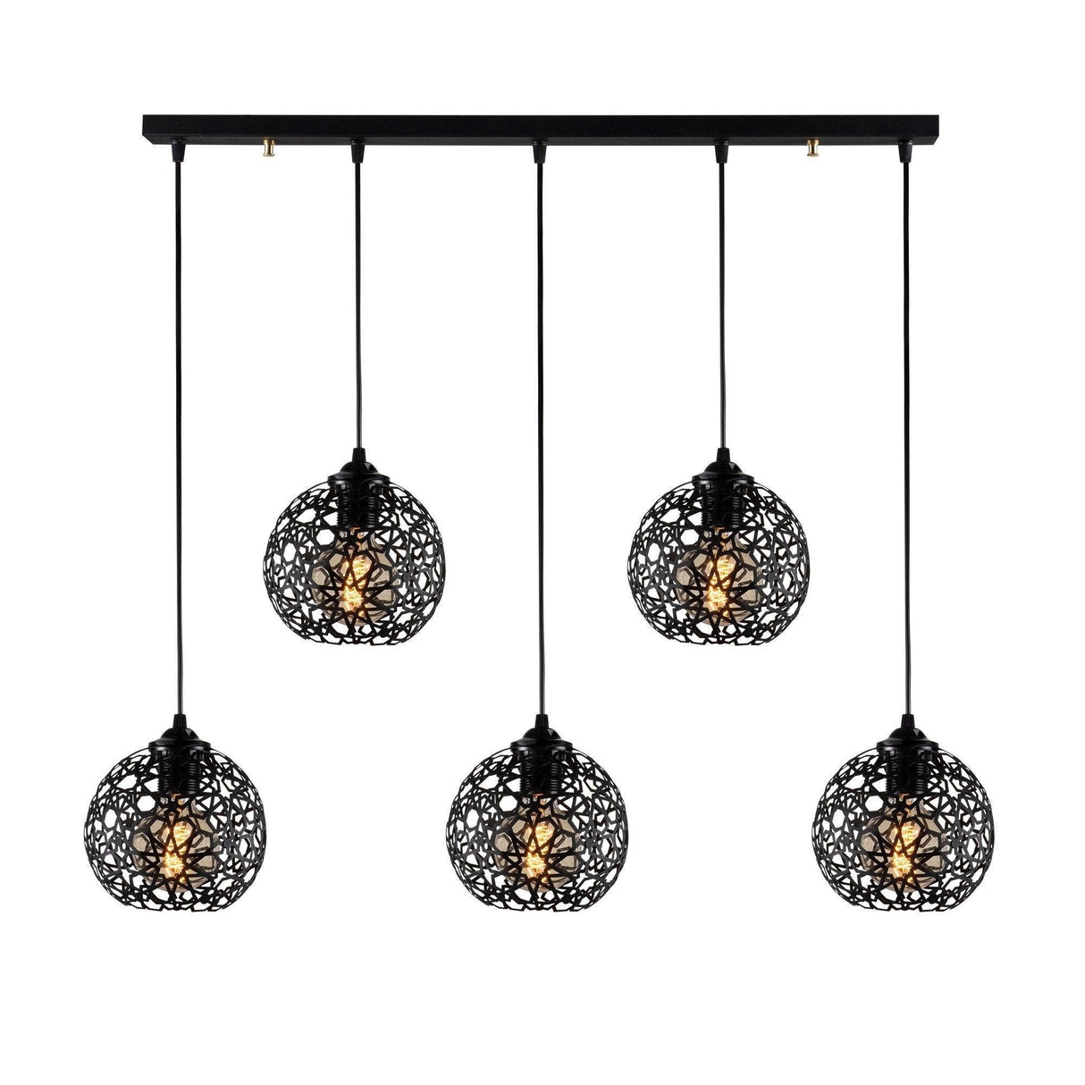 Lustra Luminar 89, Negru