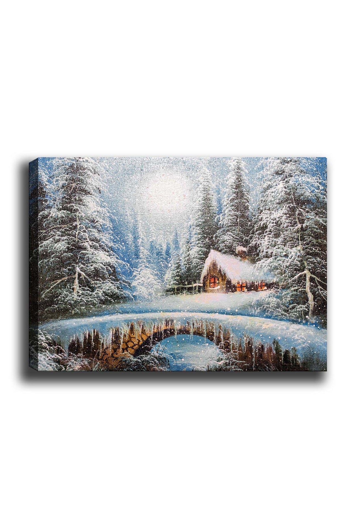 Tablou canvas Kanvas Tablo (70 x 100) - 162, Multicolor, 70x100x3 cm