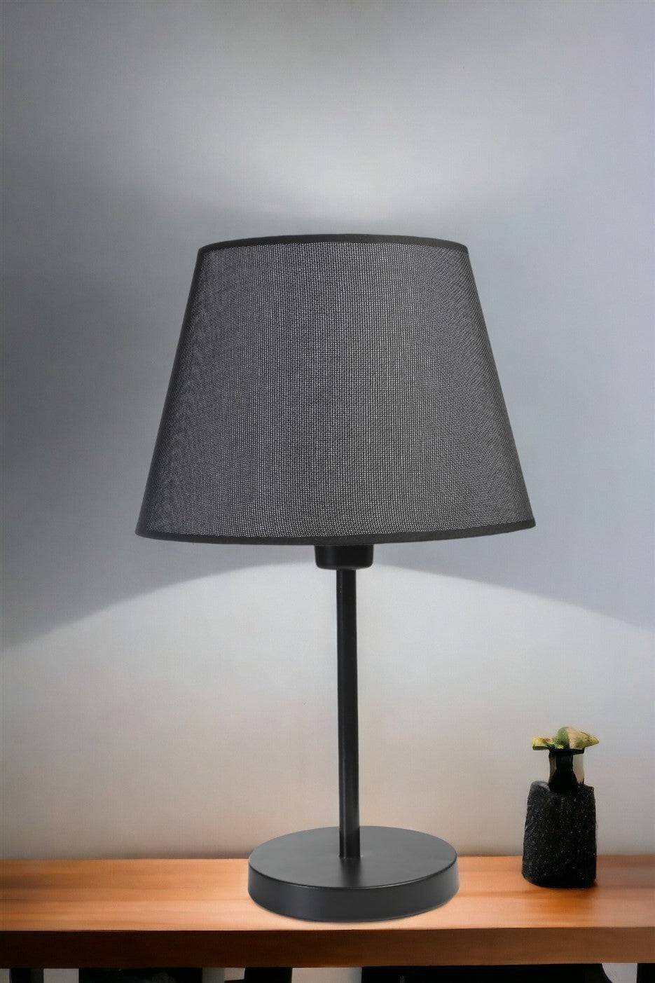 Veioză 8865-5, Negru, Ø30x50 cm