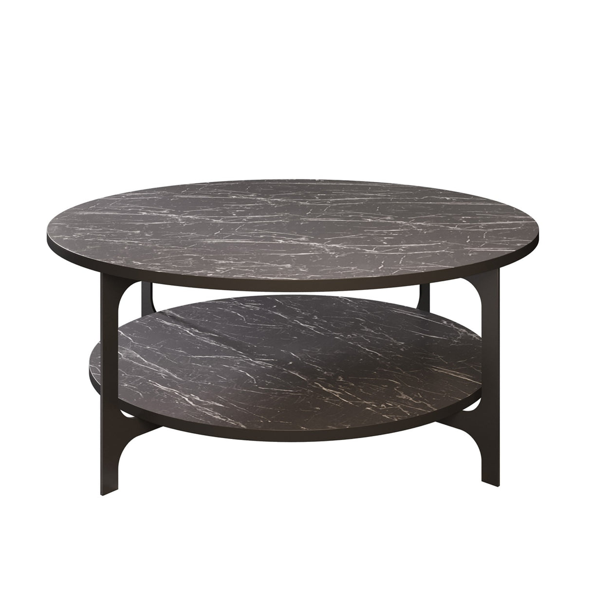Măsuță de cafea Versy, Diverse culori, Diverse dimensiuni - Negru - 90x90x37 cm | SKU: 541HDL1212 | Măsuță de cafea Versy, varianta Negru - 90x90x37 cm, produs pentru amenajarea locuinței, disponibil online în România la CasaMob