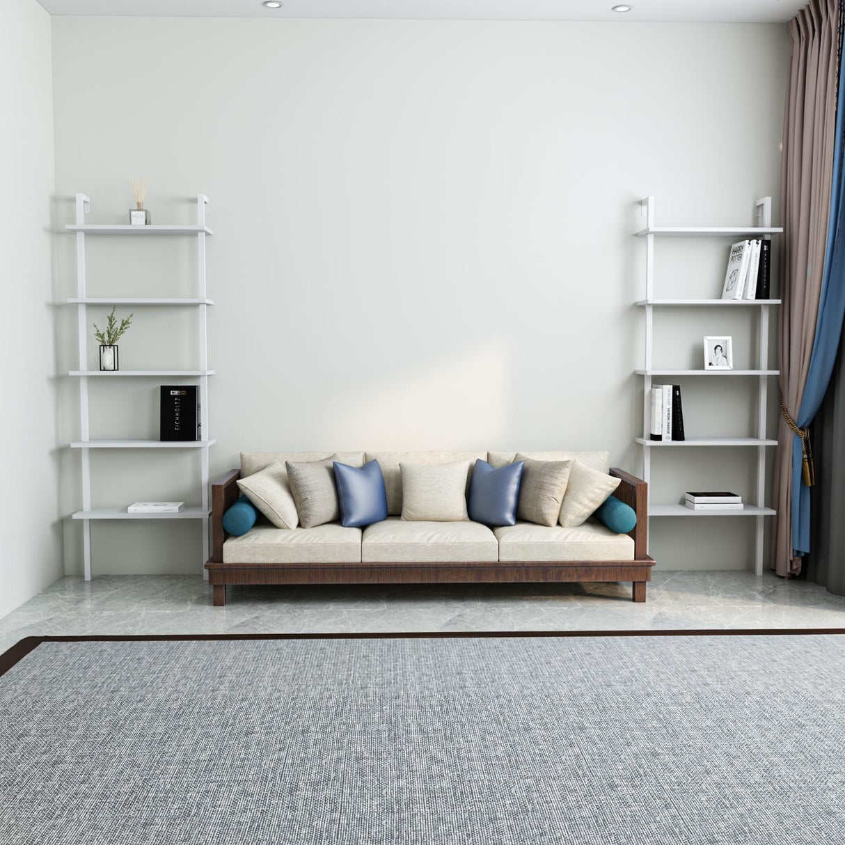 Bibliotecă Piante, Diverse culori, 60x22x174 cm - Alb | SKU: 541HDL1309 | Bibliotecă Piante, 60x22x174 cm, varianta Alb, produs pentru amenajarea locuinței, disponibil online în România la CasaMob