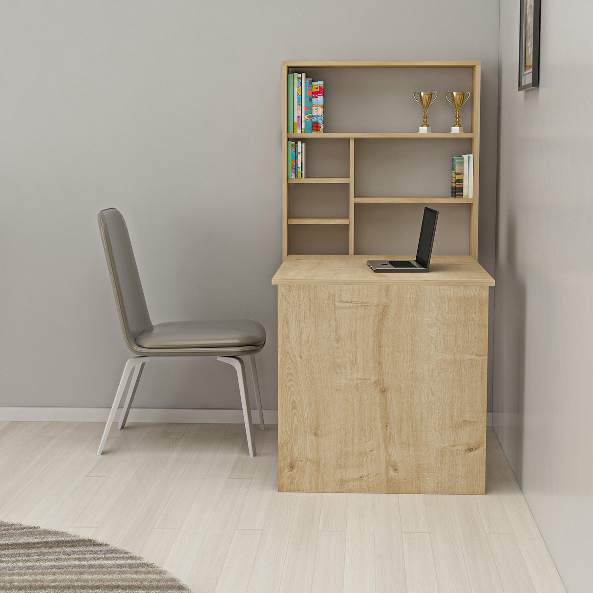 Birou Sedir, Diverse culori, 59x16x80 cm - Stejar | SKU: 550ARN1111 | Birou Sedir, 59x16x80 cm, varianta Stejar, produs pentru amenajarea locuinței, disponibil online în România la CasaMob