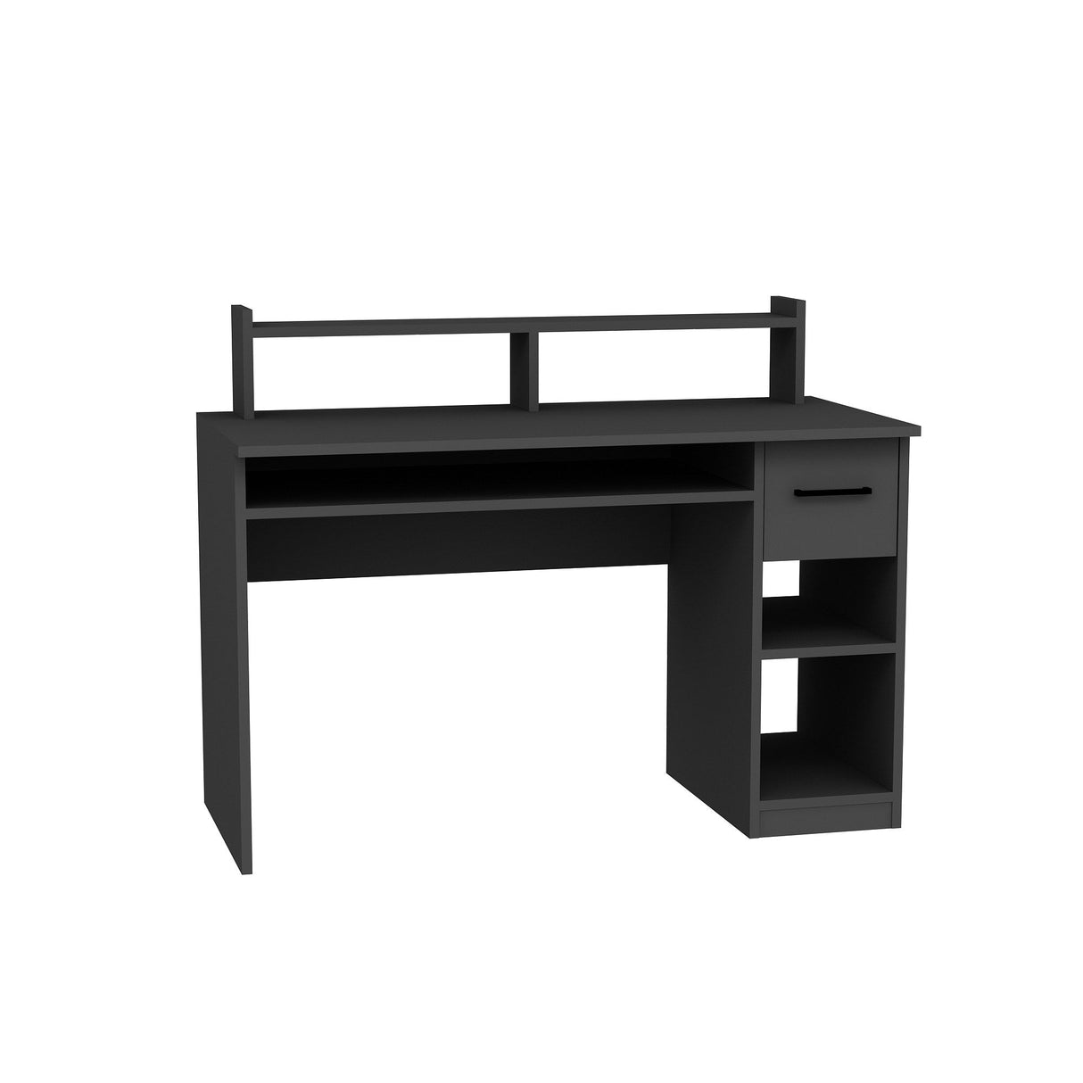 Birou Eslem, Diverse culori, Diverse dimensiuni - Antracit - 120x93x55 cm | SKU: 550ARN2208 | Birou Eslem, varianta Antracit - 120x93x55 cm, produs pentru amenajarea locuinței, disponibil online în România la CasaMob