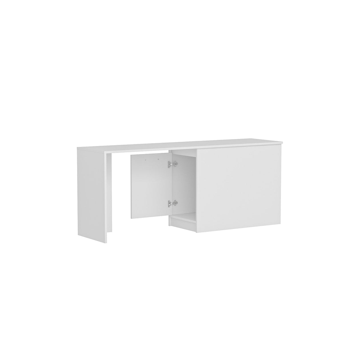 Birou Akser, Diverse culori, 180x47x74 cm - Alb | SKU: 550ARN2274 | Birou Akser, 180x47x74 cm, varianta Alb, produs pentru amenajarea locuinței, disponibil online în România la CasaMob
