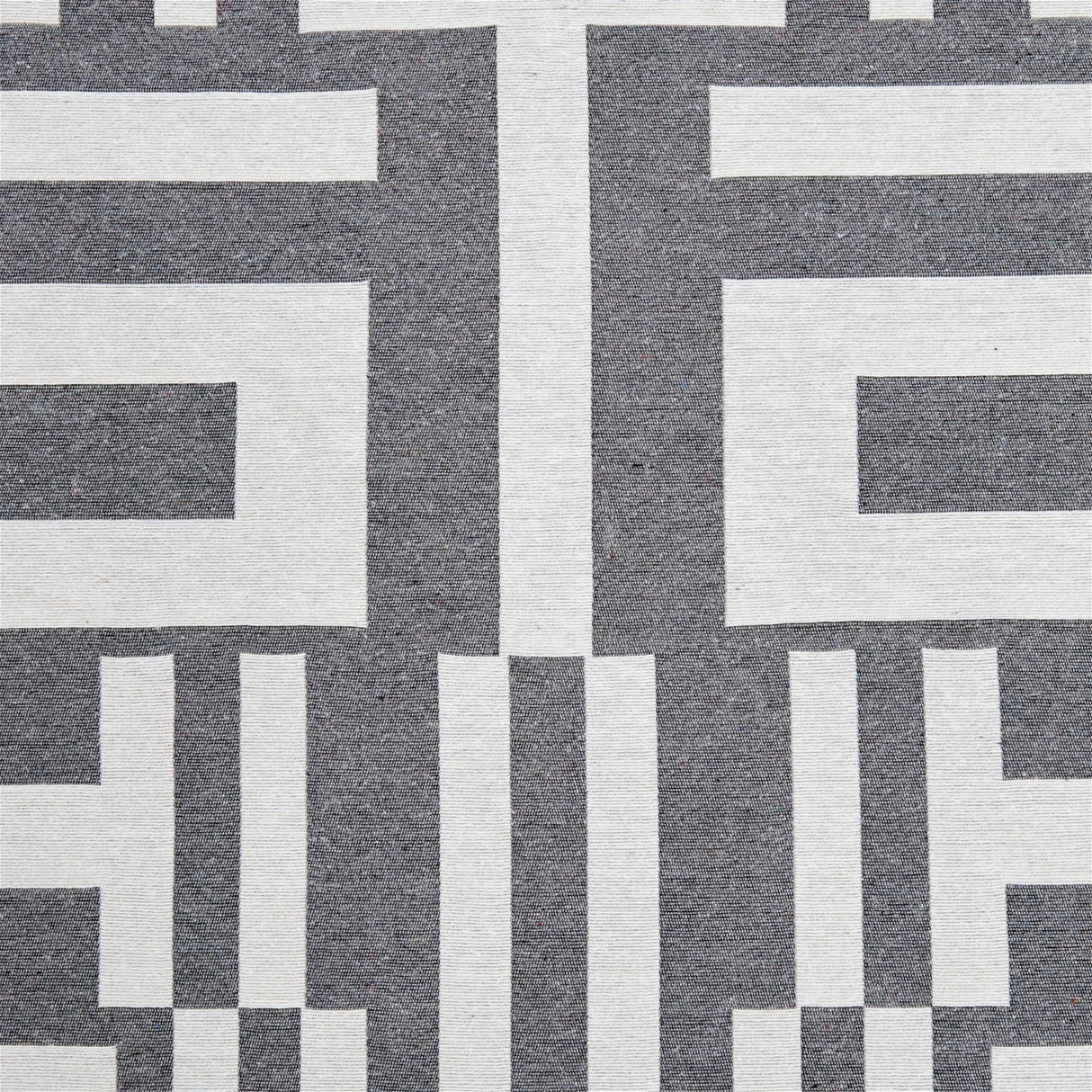 Covor Cotton 3, Gri - Alb, 80x150x1 cm