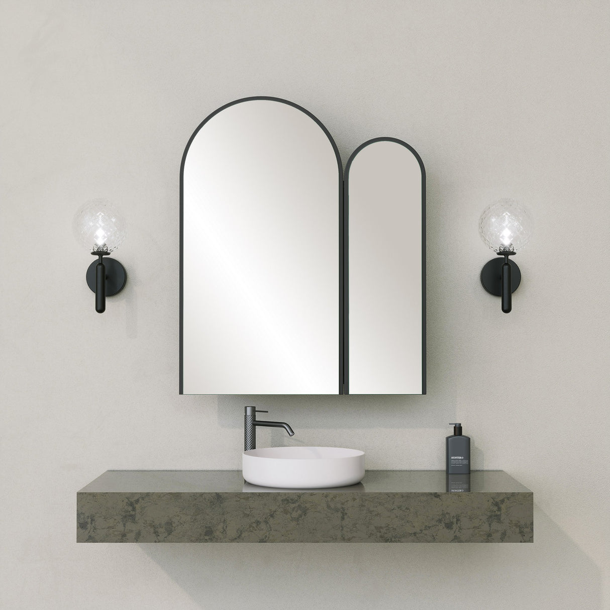 Dulap de baie Classe Cabinet, Negru