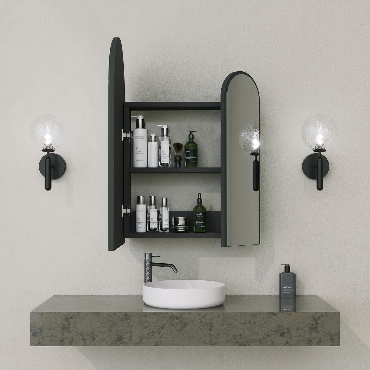 Dulap de baie Classe Cabinet, Negru