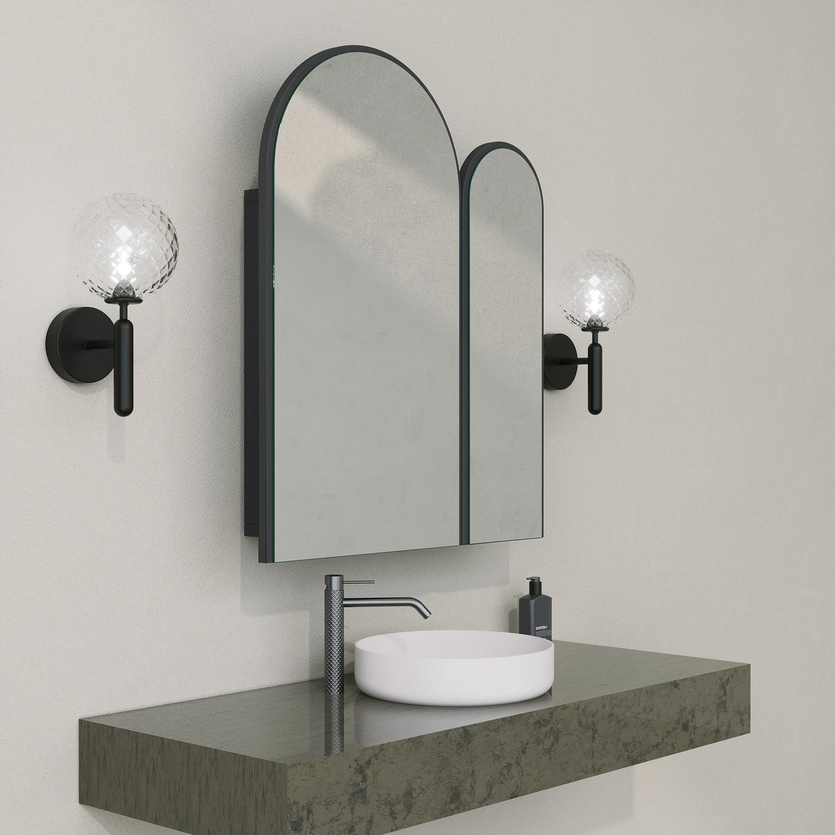 Dulap de baie Classe Cabinet, Negru