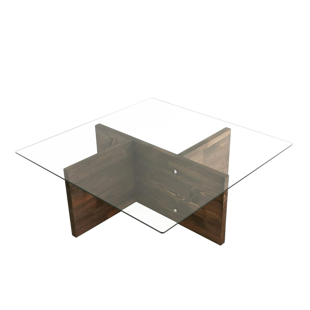 Masuta de cafea Glory - Walnut, Nuc, 90x35x90 cm