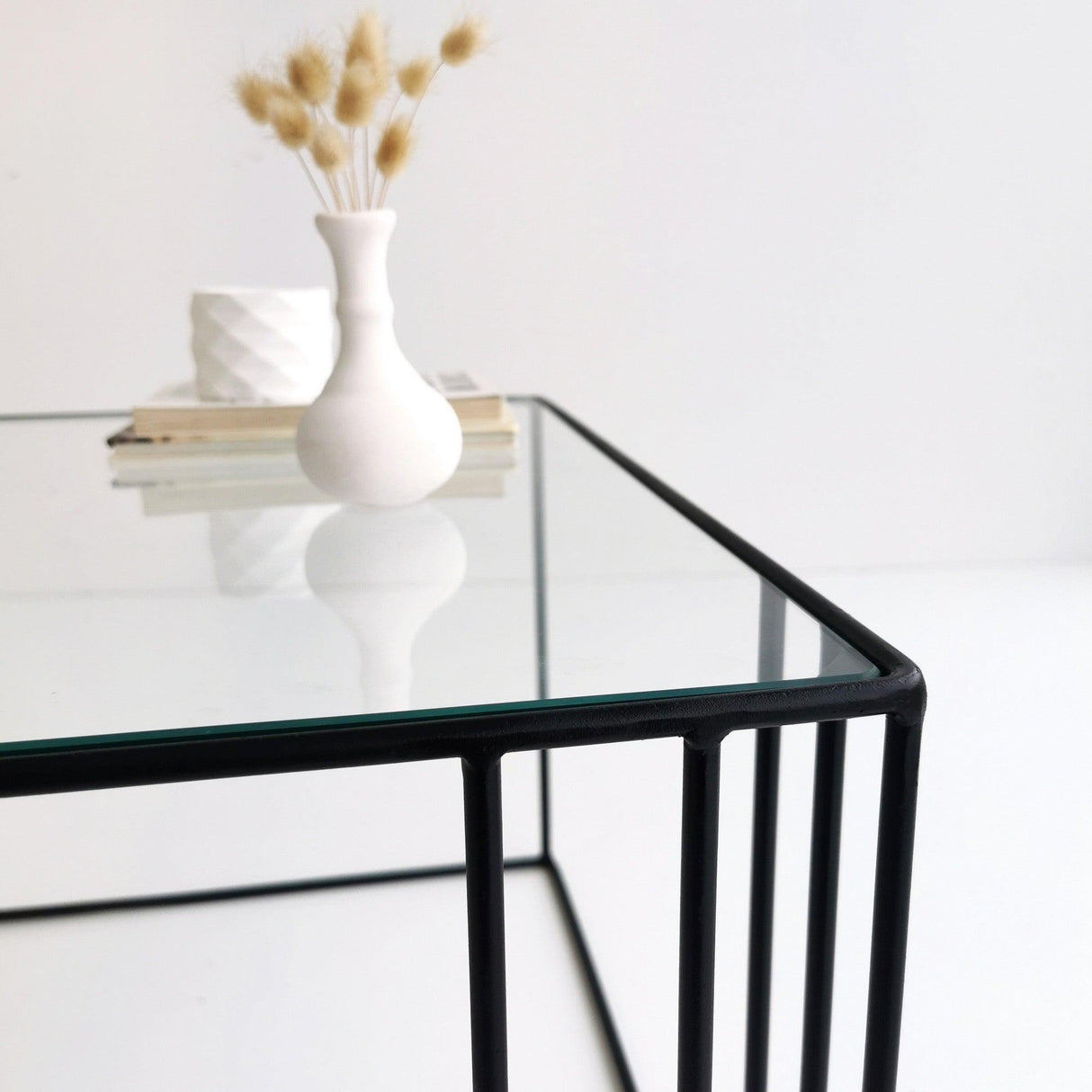 Masuta de cafea Outline - Black, Negru, 55x36x55 cm