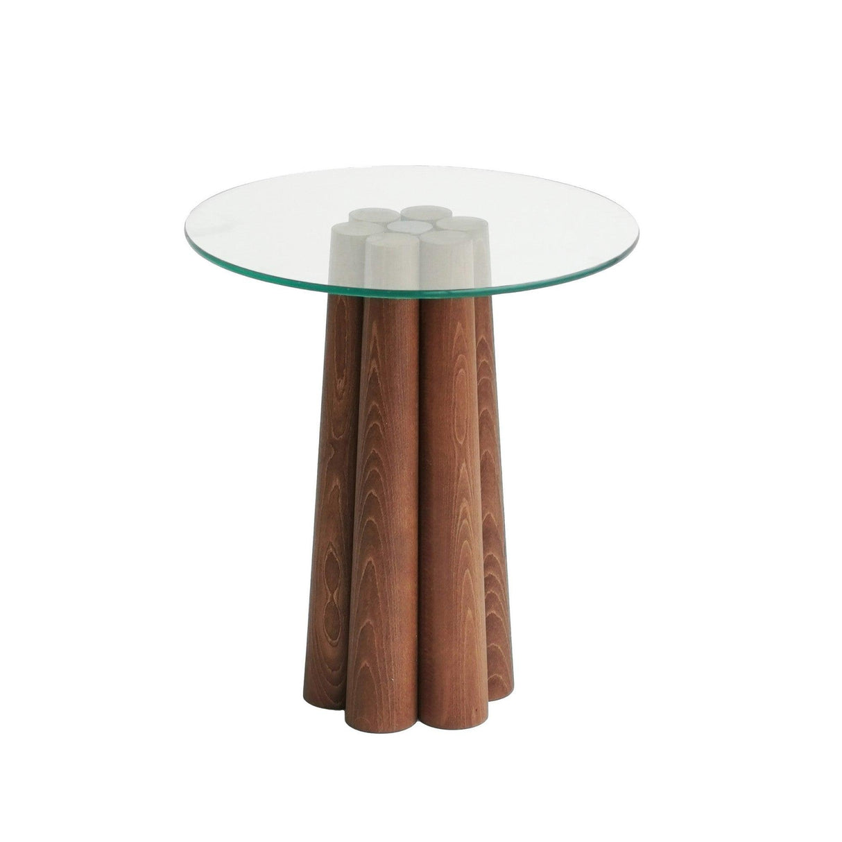 Masuta de cafea Pianeta, Nuc, 50x50x45 cm