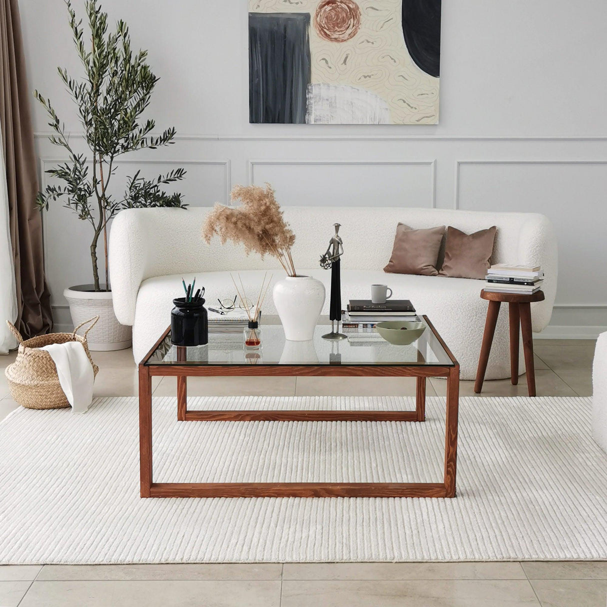 Măsuță de cafea Via, Diverse culori, Diverse dimensiuni - Lemn - 90x90x40 cm | SKU: 552NOS1441 | Măsuță de cafea Via, varianta Lemn - 90x90x40 cm, produs pentru amenajarea locuinței, disponibil online în România la CasaMob