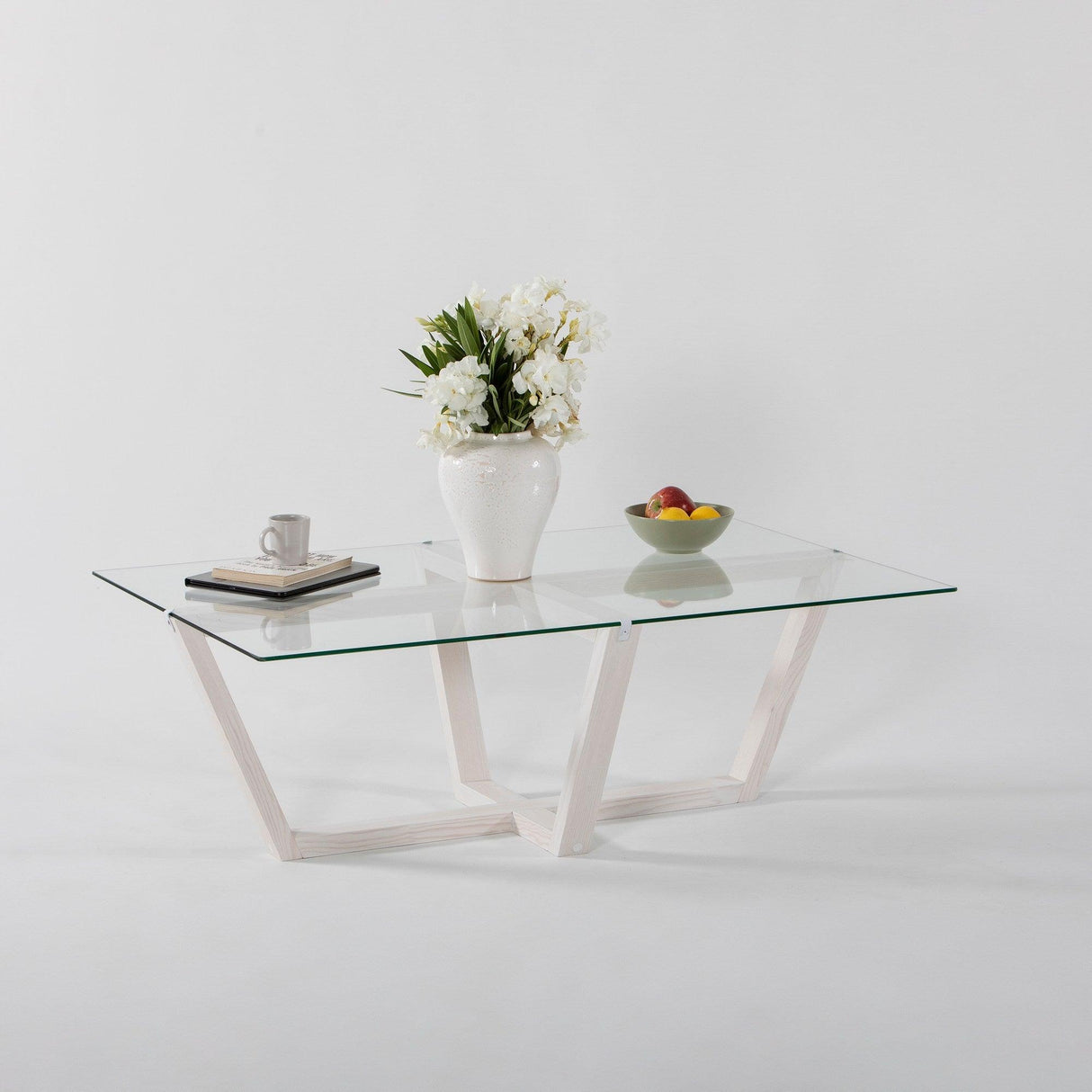 Măsuță de cafea Amalfi, Diverse culori, Diverse configurații, Diverse dimensiuni - Alb - 105x65x35 cm - Standard | SKU: 552NOS1453 | Măsuță de cafea Amalfi, varianta Alb - 105x65x35 cm - Standard, produs pentru amenajarea locuinței, disponibil online în România la CasaMob