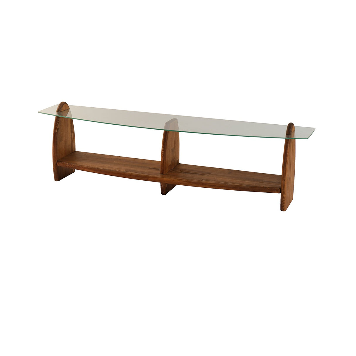Comodă TV Surf, Diverse culori, 160x35x45 cm - Castaniu - Transparent | SKU: 552NOS1533 | Comodă TV Surf, 160x35x45 cm, varianta Castaniu - Transparent, produs pentru amenajarea locuinței, disponibil online în România la CasaMob