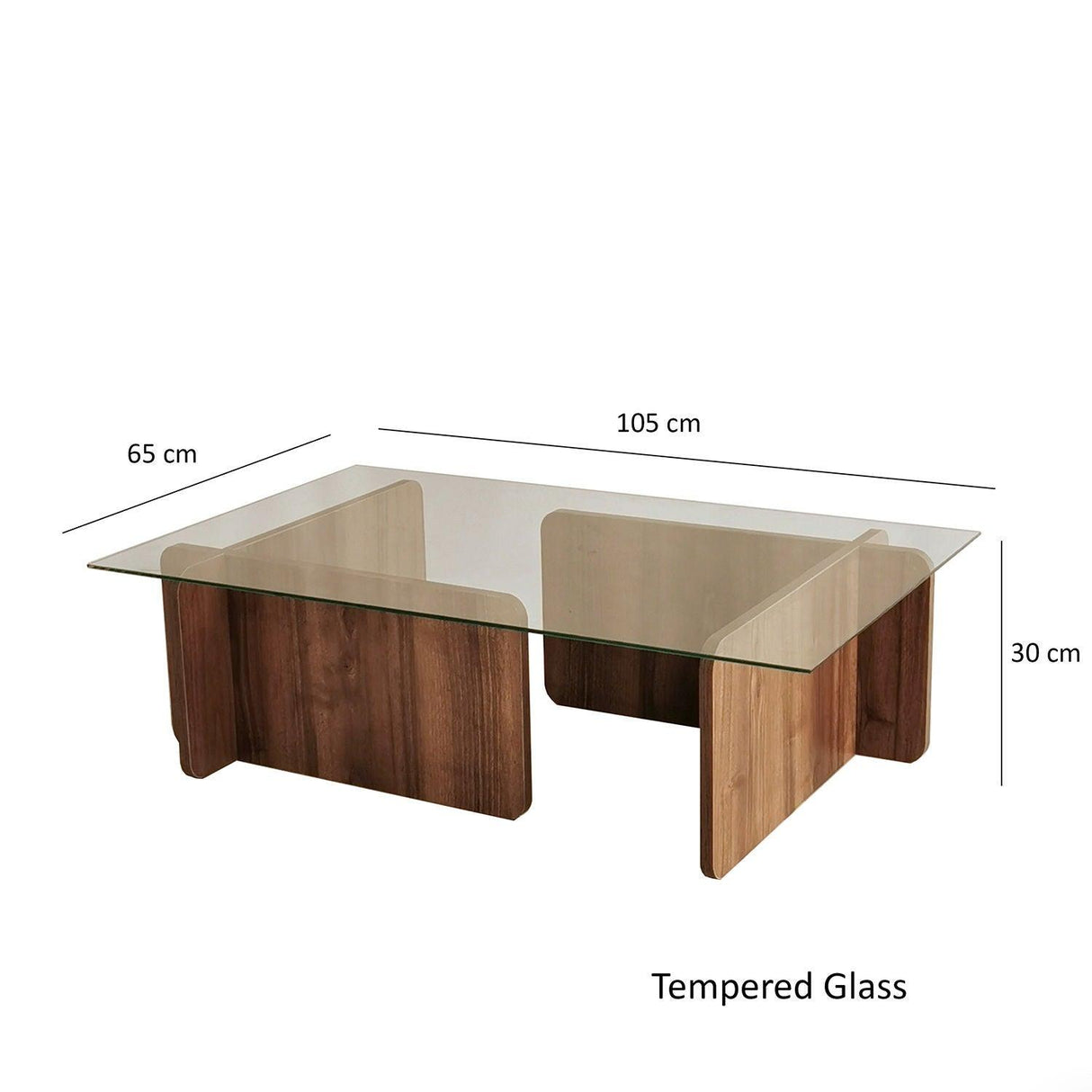 Măsuță de cafea Escape, Diverse culori, Diverse dimensiuni - Nuc - 105x65x30 cm | SKU: 552NOS2232 | Măsuță de cafea Escape, varianta Nuc - 105x65x30 cm, produs pentru amenajarea locuinței, disponibil online în România la CasaMob