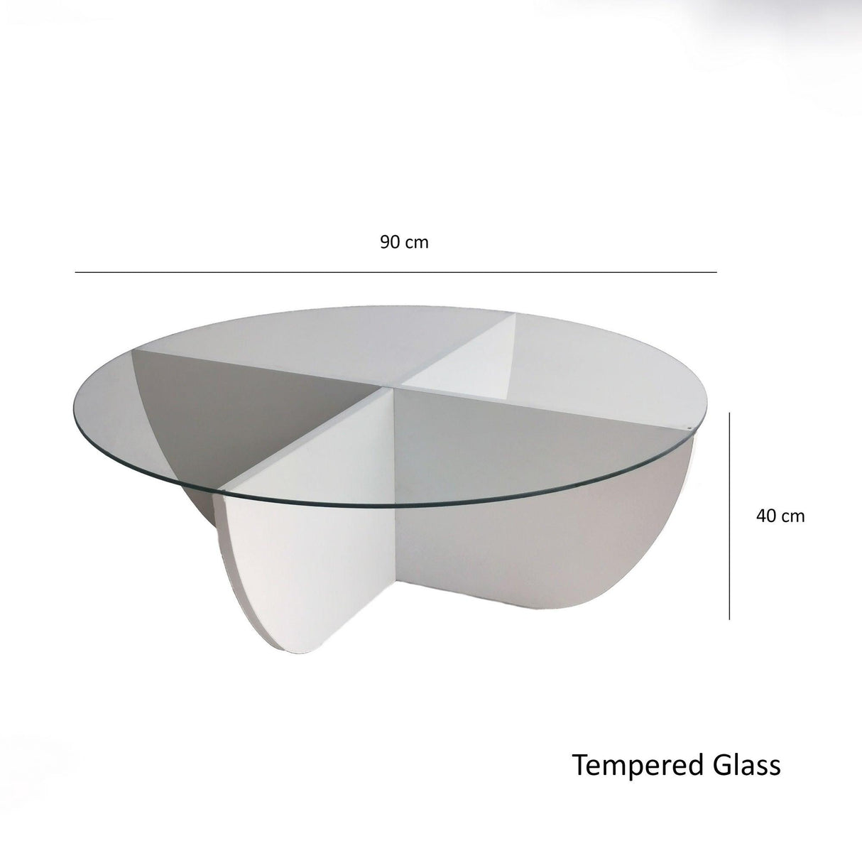 Măsuță de cafea Lily, Diverse culori, Diverse configurații, Diverse dimensiuni - Alb - 90x90x30 cm - Standard | SKU: 552NOS2237 | Măsuță de cafea Lily, varianta Alb - 90x90x30 cm - Standard, produs pentru amenajarea locuinței, disponibil online în România la CasaMob
