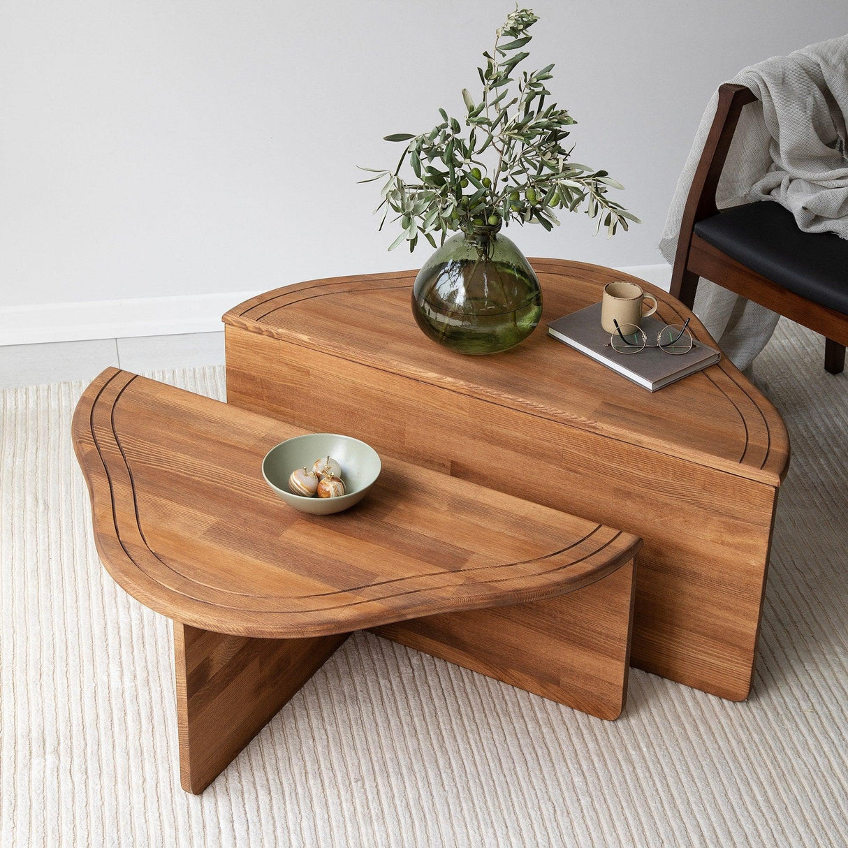 Masuta de cafea Reis Coffee Table, Gri, 90 x 40 x 45 cm - Castan, SKU 552NOS2252