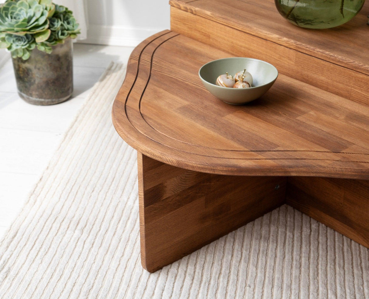 Masuta de cafea Reis Coffee Table, Gri, 90 x 40 x 45 cm - Castan, SKU 552NOS2252
