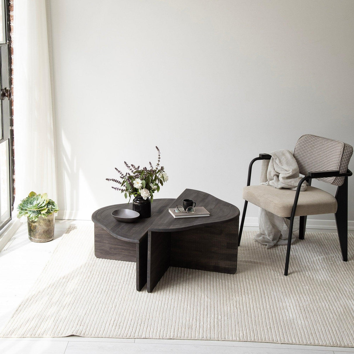Masuta de cafea Reis Coffee Table, Gri, 90 x 40 x 45 cm - Gri, SKU 552NOS2252