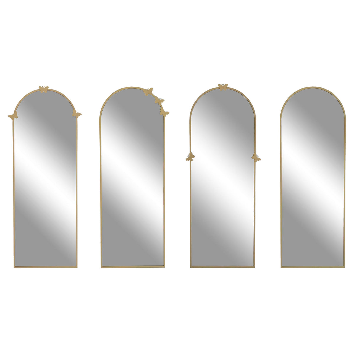 Oglindă mare Portal A903, Auriu mat, 65x2x180 cm