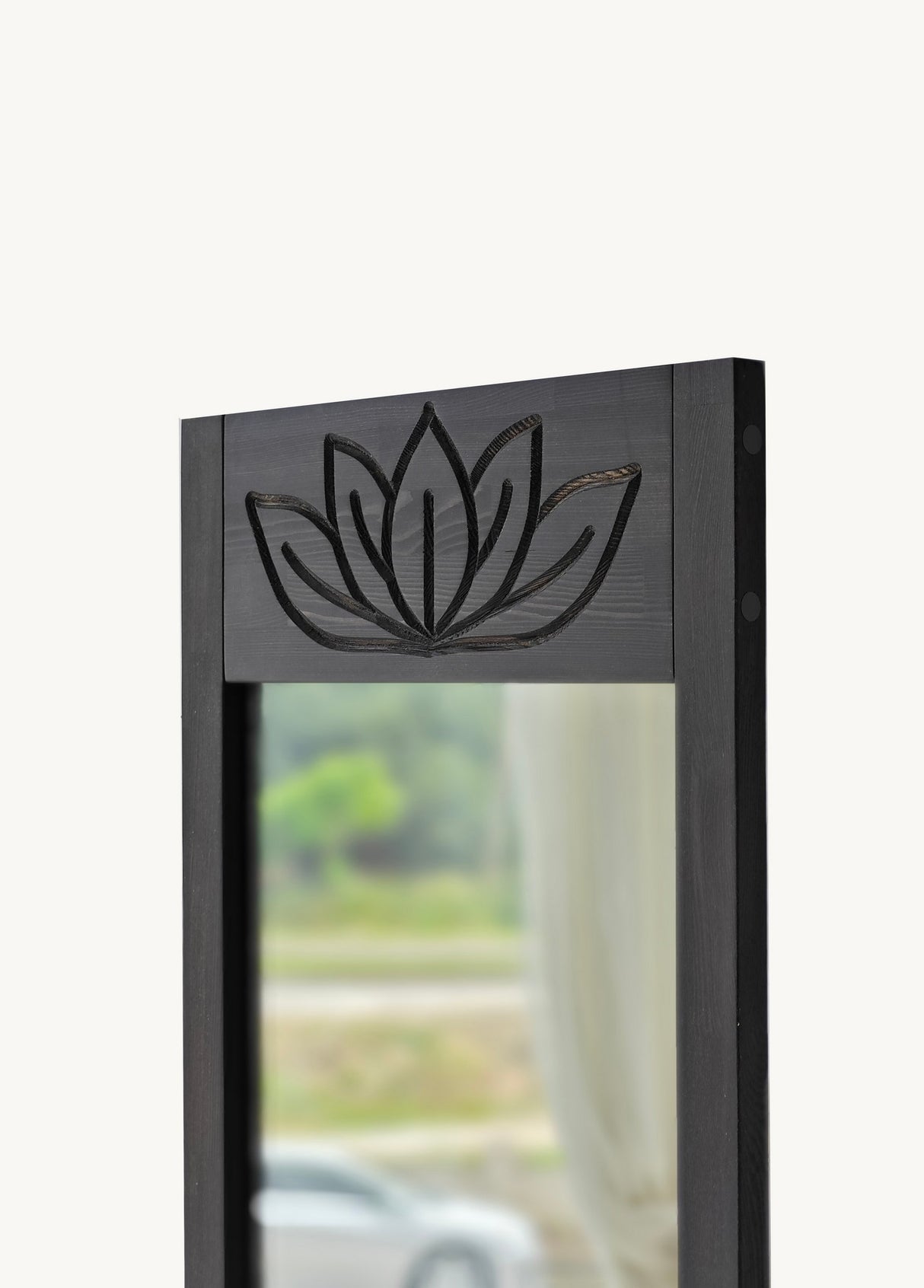 Oglindă mare Lotus, Diverse culori, 55x2x155 cm - Oglindă mare Lotus, Diverse culori, 55x2x155 cm, SKU 552NOS2351, imagine 2