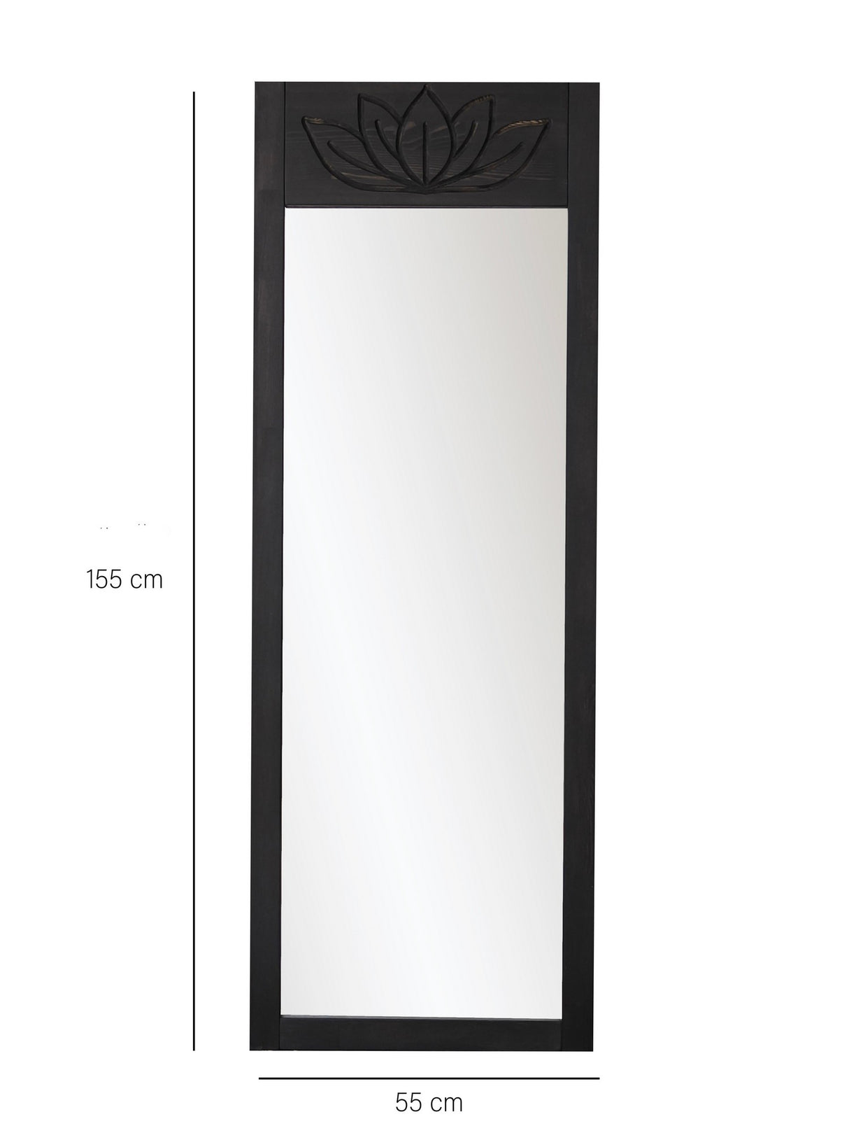 Oglindă mare Lotus, Diverse culori, 55x2x155 cm - Oglindă mare Lotus, Diverse culori, 55x2x155 cm, SKU 552NOS2351, imagine 7