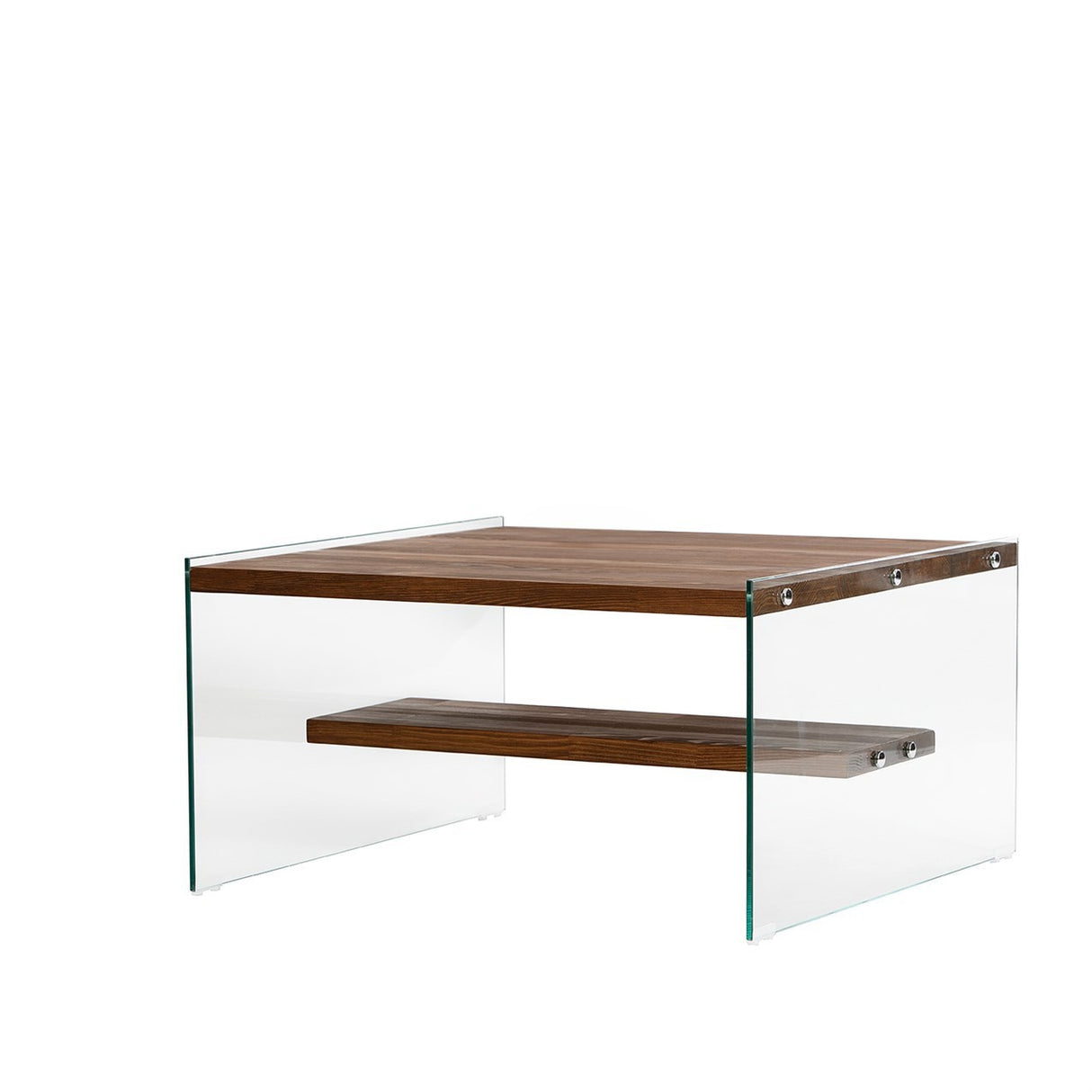 Măsuță de cafea Aqua - Chestnut, Natur, 75x75x40 cm