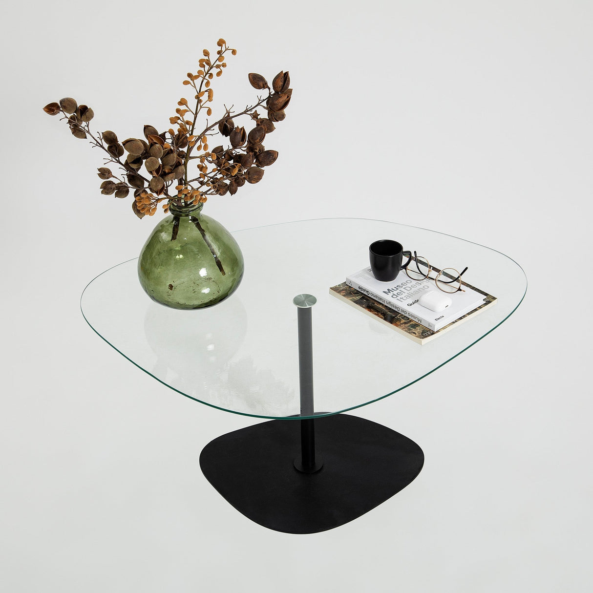 Măsuță de cafea Soho, Diverse culori, 85x67x40 cm - Transparent - Negru | SKU: 552NOS2381 | Măsuță de cafea Soho, 85x67x40 cm, varianta Transparent - Negru, produs pentru amenajarea locuinței, disponibil online în România la CasaMob