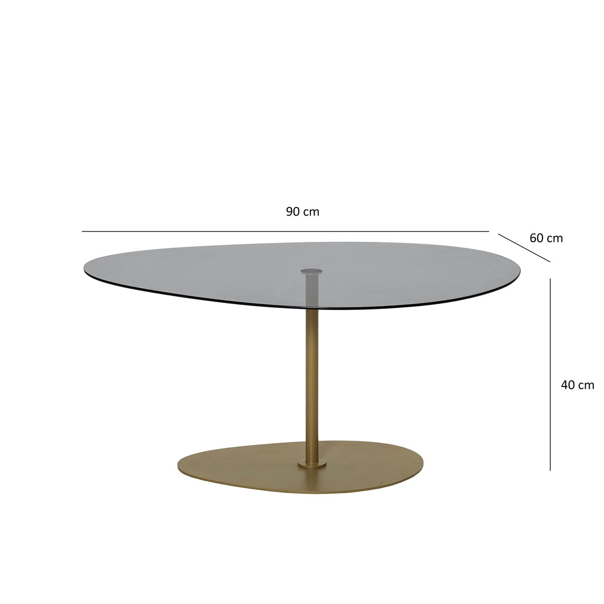 Măsuță de cafea Porto, Diverse culori, 90x60x40 cm - Gri închis - Auriu | SKU: 552NOS2382 | Măsuță de cafea Porto, 90x60x40 cm, varianta Gri închis - Auriu, produs pentru amenajarea locuinței, disponibil online în România la CasaMob