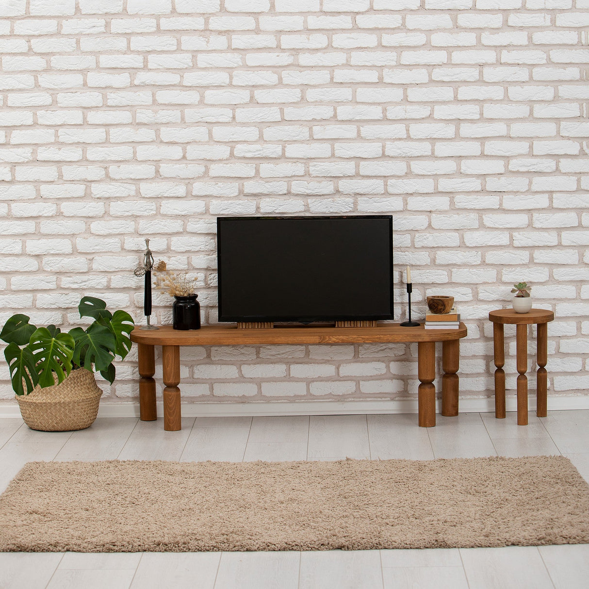 Mobilier Ida 140x35 - Chesnut, SKU 552NOS2391