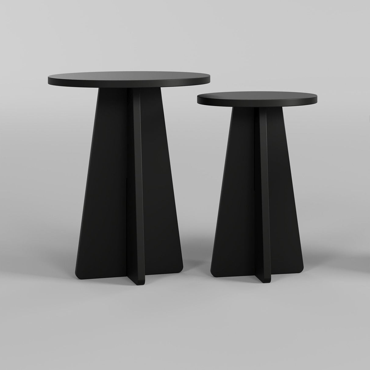 Măsuță de cafea Mushroom 2, Diverse culori, 40x40x50 cm - Negru | SKU: 552NOS2473 | Măsuță de cafea Mushroom 2, 40x40x50 cm, varianta Negru, produs pentru amenajarea locuinței, disponibil online în România la CasaMob