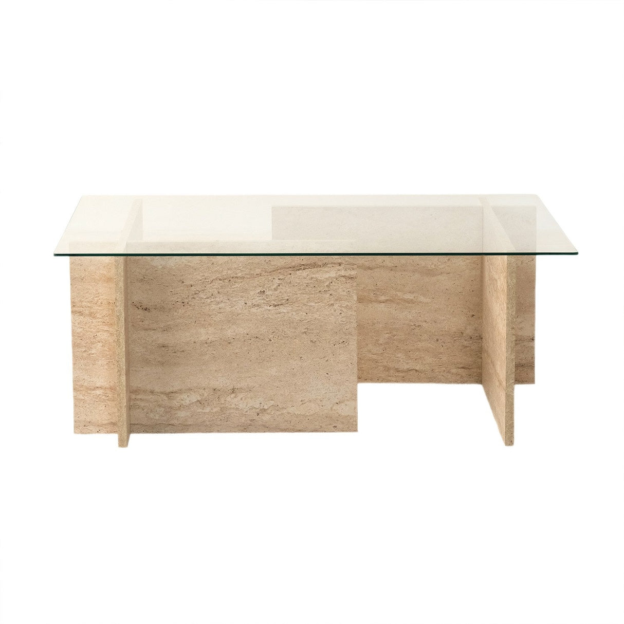 Măsuță de cafea New Escape, Diverse culori, 105x65x40 cm - Travertin | SKU: 552NOS2504 | Măsuță de cafea New Escape, 105x65x40 cm, varianta Travertin, produs pentru amenajarea locuinței, disponibil online în România la CasaMob