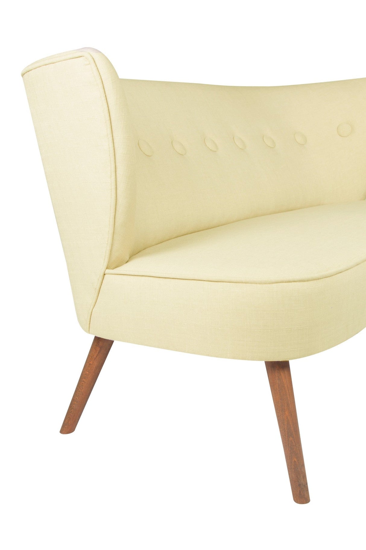 Canapea fixă 2 locuri Bienville, Diverse culori, 141x73x77 cm - Crem | SKU: 558ZEN1201 | Canapea fixă 2 locuri Bienville, 141x73x77 cm, varianta Crem, produs pentru amenajarea locuinței, disponibil online în România la CasaMob
