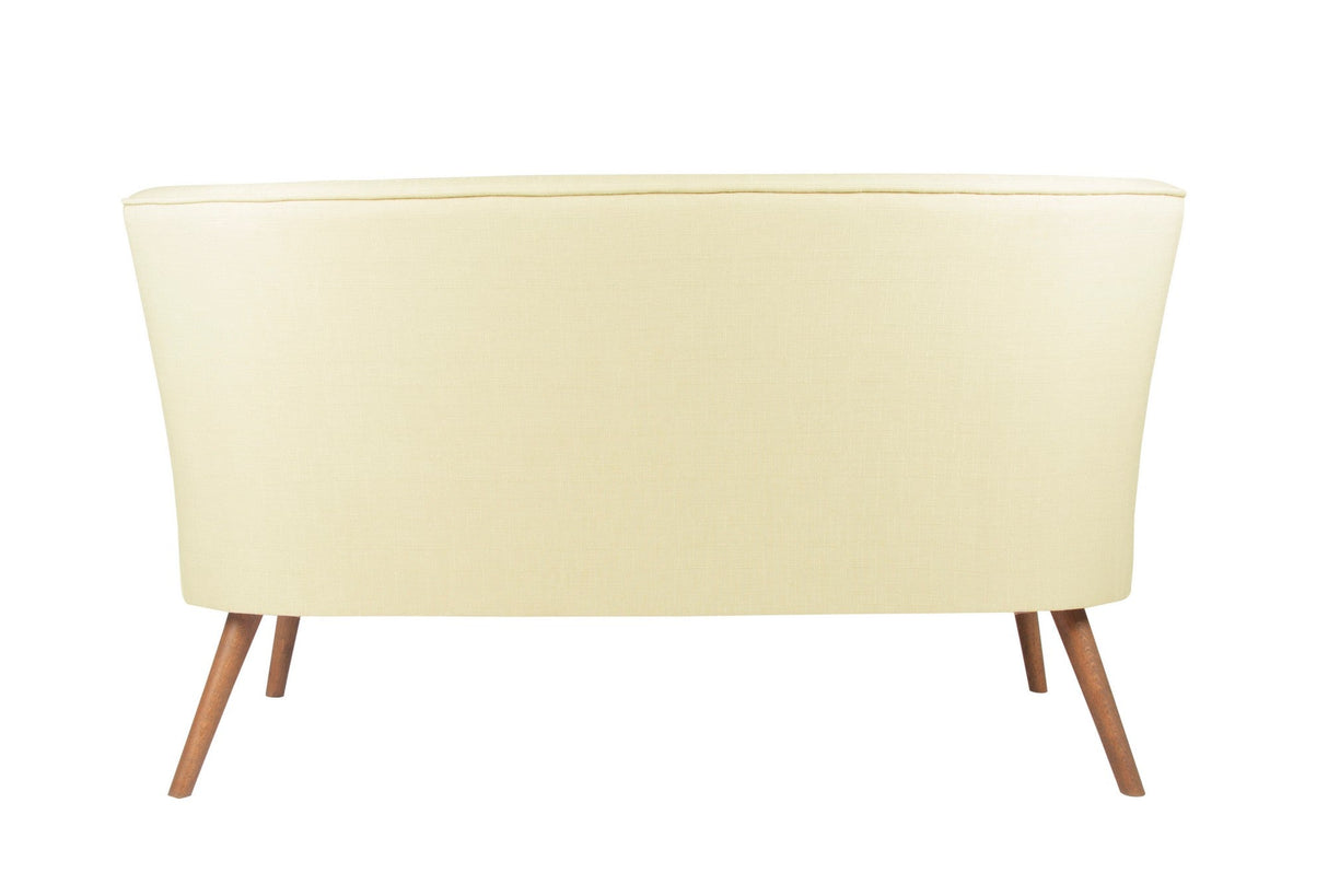 Canapea fixă 2 locuri Bienville, Diverse culori, 141x73x77 cm - Crem | SKU: 558ZEN1201 | Canapea fixă 2 locuri Bienville, 141x73x77 cm, varianta Crem, produs pentru amenajarea locuinței, disponibil online în România la CasaMob