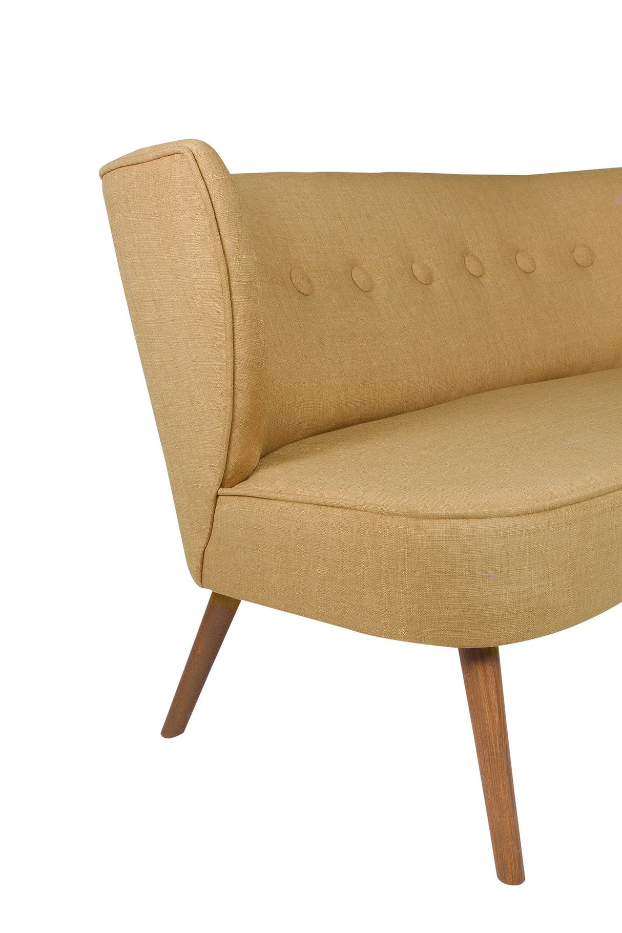 Canapea fixă 2 locuri Bienville, Diverse culori, 141x73x77 cm - Milky brown | SKU: 558ZEN1202 | Canapea fixă 2 locuri Bienville, 141x73x77 cm, varianta Milky brown, produs pentru amenajarea locuinței, disponibil online în România la CasaMob