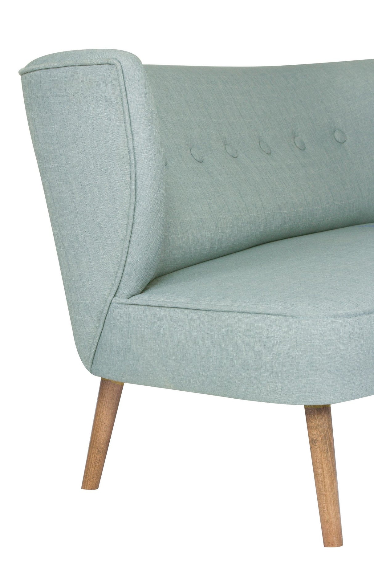 Canapea fixă 2 locuri Bienville, Diverse culori, 141x73x77 cm - Indigo blue | SKU: 558ZEN1204 | Canapea fixă 2 locuri Bienville, 141x73x77 cm, varianta Indigo blue, produs pentru amenajarea locuinței, disponibil online în România la CasaMob